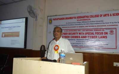 National Seminar at P B Sidddhartha College  Vijayawada
