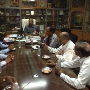 Meeting with the Senior Management of the College