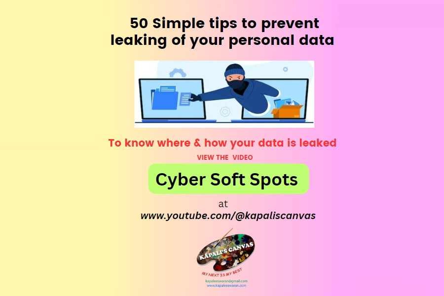 New Video on Simple Tips to prevent leakage of your data