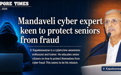 Mylapore Times Features My Mission on Cyber Awareness