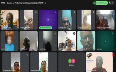 Report of the Session on “How to protect your Bank Account” ?